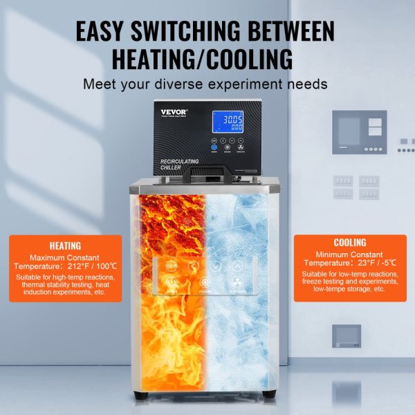 Laboratory Chiller Circulator 6L Lab Recirculating Chiller 23°F-212°F - Image 3