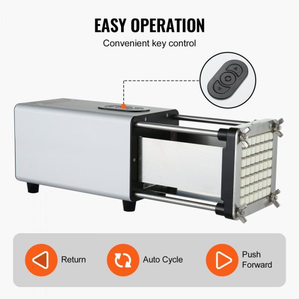 Electric French Fry Cutter Stainless Steel Potato Vegetable Slicer Chopper - Image 5