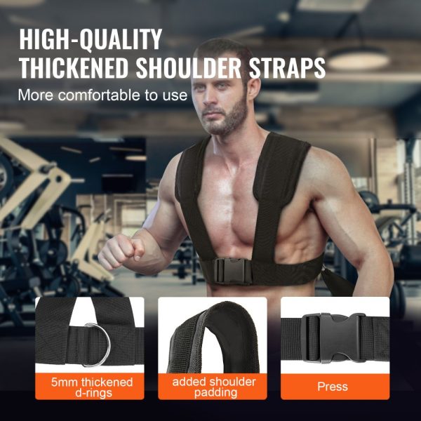 Steel Weight Training & Pull Push Power Sled - 2 Weight Plate Compatible - Image 3