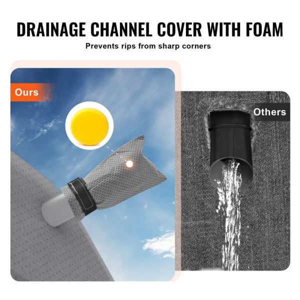 Trailer Travel RV Cover 18-20 ft Class A Camper Cover Non-Woven Fabric - Image 6