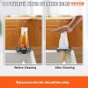 Powerful Glass Rinser 10 Jets 360° Rotation 304 Stainless Steel Sink Faucet ABS Cup Holder Design Ideal for Baby Bottles Glass Cups Wine Glasses Matte Black Base - Image 2