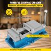 4 Inch Precision Milling Vise with 4 Jaw Width for Bench Clamping, Drilling & Milling Machinery - Image 4