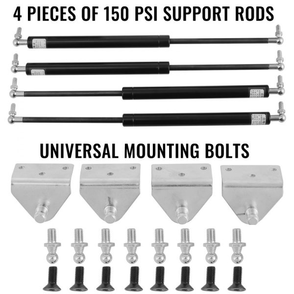 Universal Vertical Lambo Door Conversion Kit Bolt-On Hinges for Vertical Door Setup Compatible with Multiple Vehicle Models 90 Degree Door Swing - Image 3