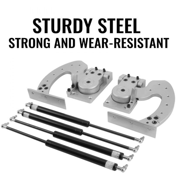 Universal Vertical Lambo Door Conversion Kit Bolt-On Hinges for Vertical Door Setup Compatible with Multiple Vehicle Models 90 Degree Door Swing - Image 5