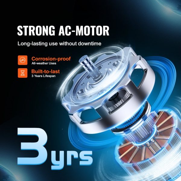 4 Inch Inline Duct Fan HVAC Exhaust Blower Kit AC Variable Speed Control - Image 3