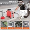 Drain Cleaner Machine 66FT x 5/8" 250W Sewer Snake Auger Manual Feed - Image 4