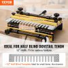 Dovetail Jig 12 In Precise Dove Tailing Router Jigs with 1/2” Template - Image 2