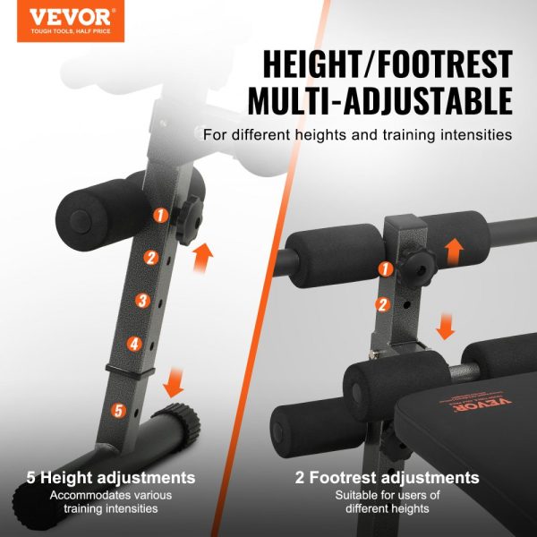 Weight Bench Adjustable Situp Incline Bench for Home Gym Strength Training - Image 2