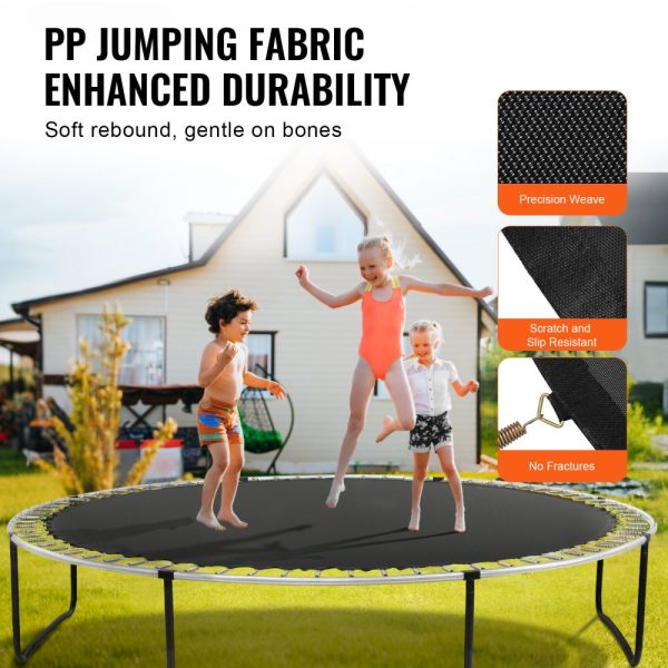 Replacement Trampoline Mat Fits 14ft Frame 72 V-Ring 6.5"-7" Spring Length - Image 3