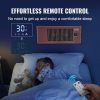 Booster Vent Fan for 4x12 Register Holes, Quiet Operation, Remote & Thermostat Control, Adjustable Speed, Smart Heating/Cooling, Brown - Image 5