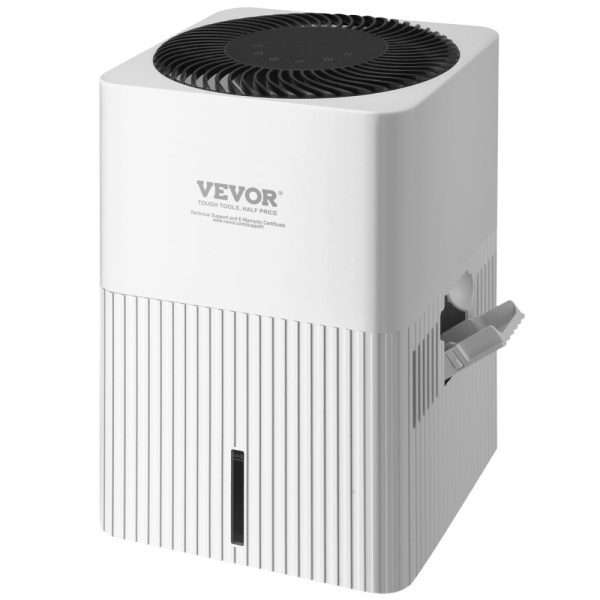 Evaporative Humidifier 3L 300ml/h Whole House Cool Moisture with 4-Speed & Timer, Premium Filter for Bedroom Home