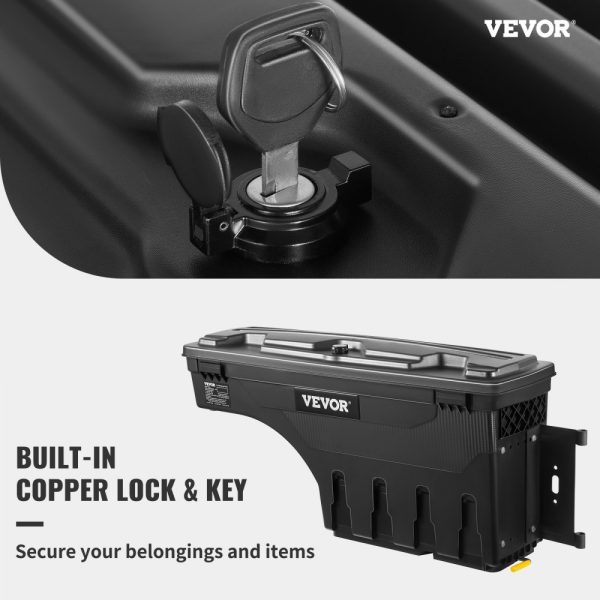 Truck Bed Storage Tool Box 2019-20 Chevrolet Silverado 1500 Left+Right - Image 2