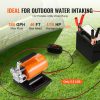 12V DC Water Transfer Pump 360 GPH 1/10HP 6ft Suction Hose Kit for Garden Pool Pond Aquarium - Image 2