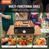 16.9-Inch Heavy Duty Steel Griddle Manual Flat Top Gas Grill with Non-Stick Cooking Surface 1-Burner Portable Restaurant Grade 13000 BTU - Image 2