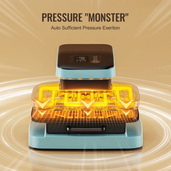 Auto Heat Press Machine 15x15in Smart T-Shirt Press with Even Heating for Sublimation and Vinyl Transfers - Image 4