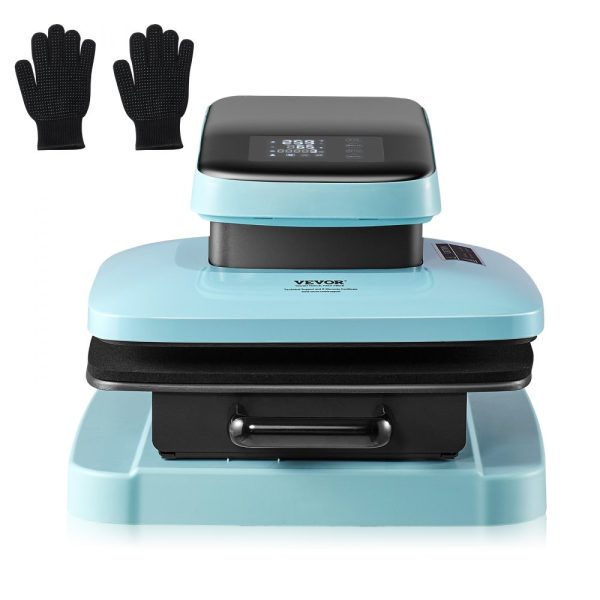 Auto Heat Press Machine 15x15in Smart T-Shirt Press with Even Heating for Sublimation and Vinyl Transfers