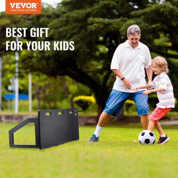 Portable Soccer Rebounder Board 45x18 HDPE Foldable Design with 2 Angle Rebounds Soccer Training Equipment for Kids and Adults Passing and Shooting Practice - Image 7