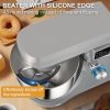 450W Stand Mixer 6-Speed Tilt-Head Dough Mixer 7.4 Qt Bowl 3 Attachments - Image 4