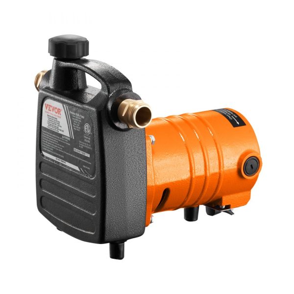Cast Iron Water Transfer Pump 115V 1600 GPH 1/2 HP Portable Electric Utility Pump for Garden Pool Pond