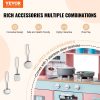 Christmas Gift!  Kitchen Playset Kids Pretend Cooking Play Toy 24 Piece Accessories Pink - Image 2
